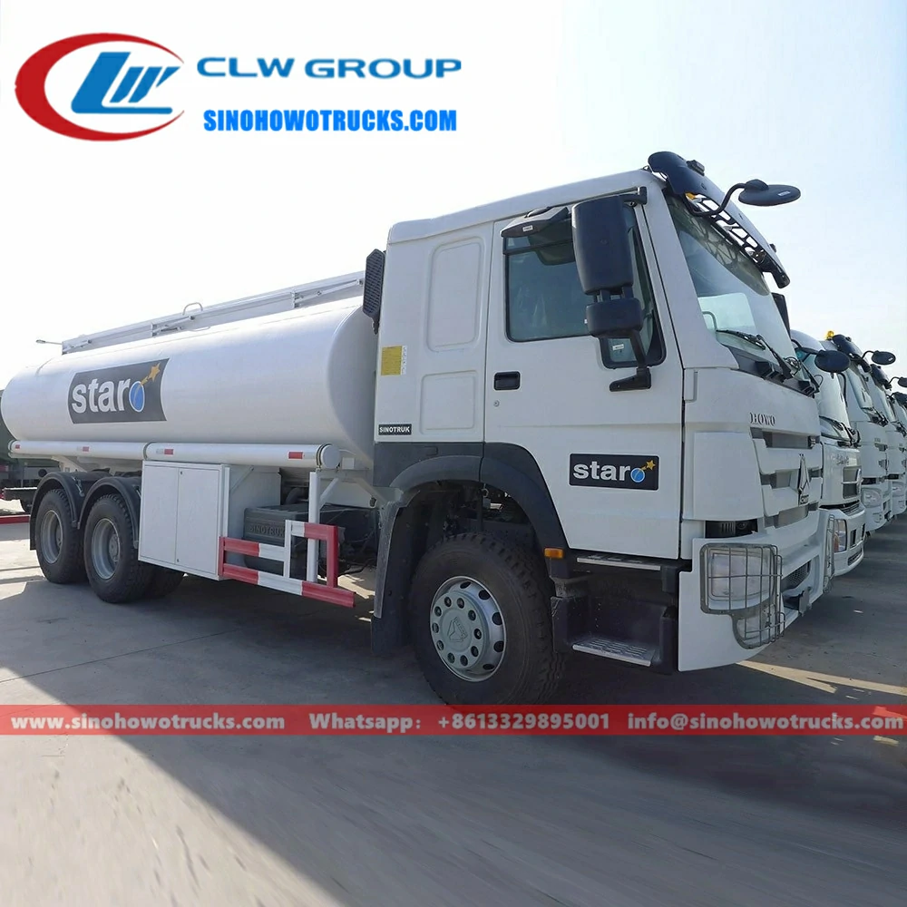 10 tyre Sinotruk Howo 25000liters oil tanker truck Armenia (3)